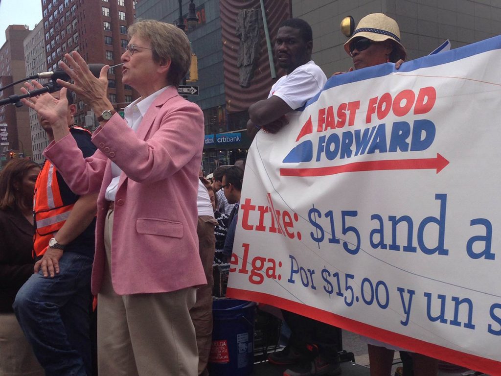 2014 Standing with Fast Food Workers Fight for $15
